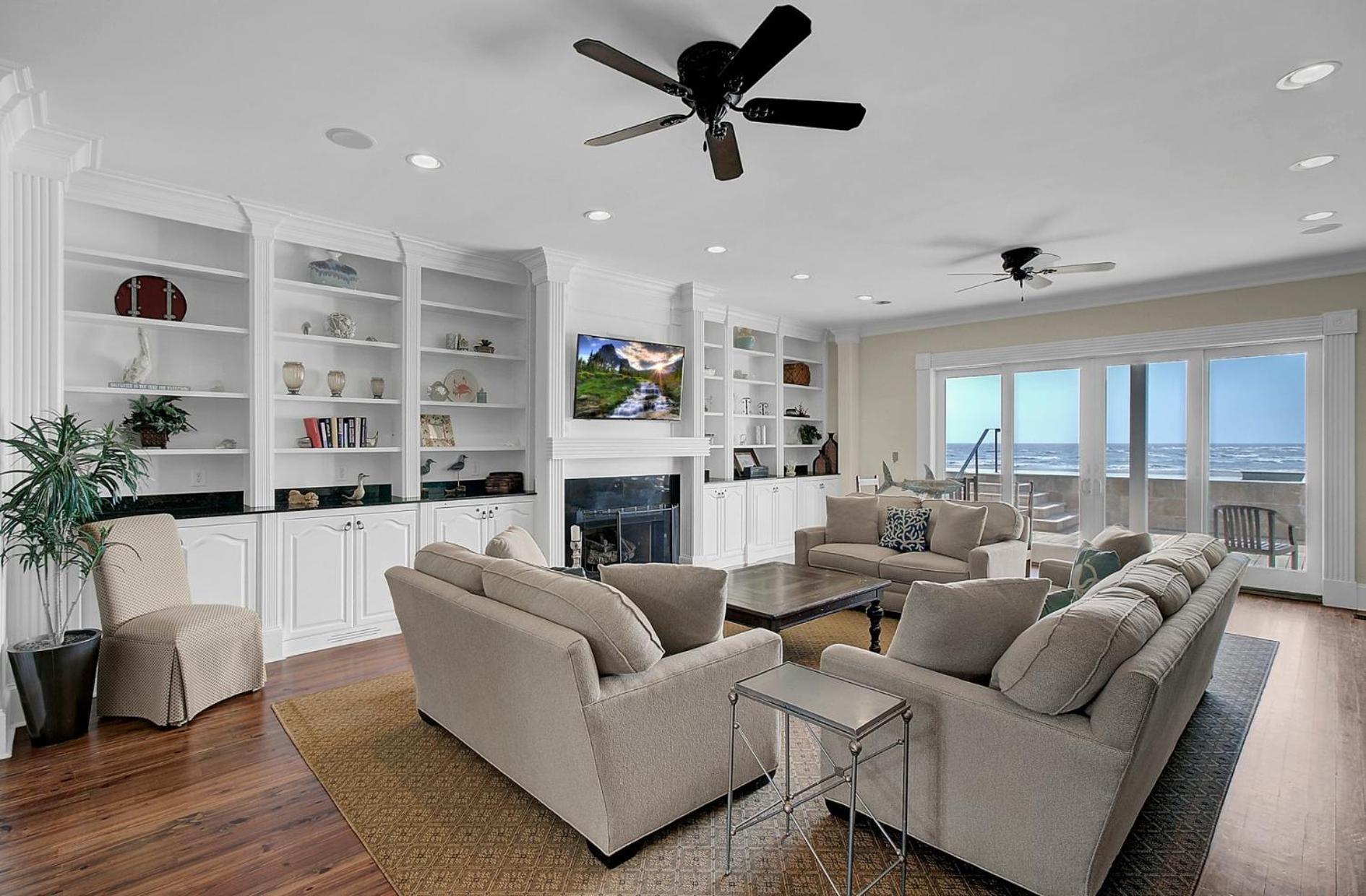 114 Ocean Boulevard By Avantstay Beachfront Putting Green Volleyball Court Infinity Pool Sullivan's Island Eksteriør billede