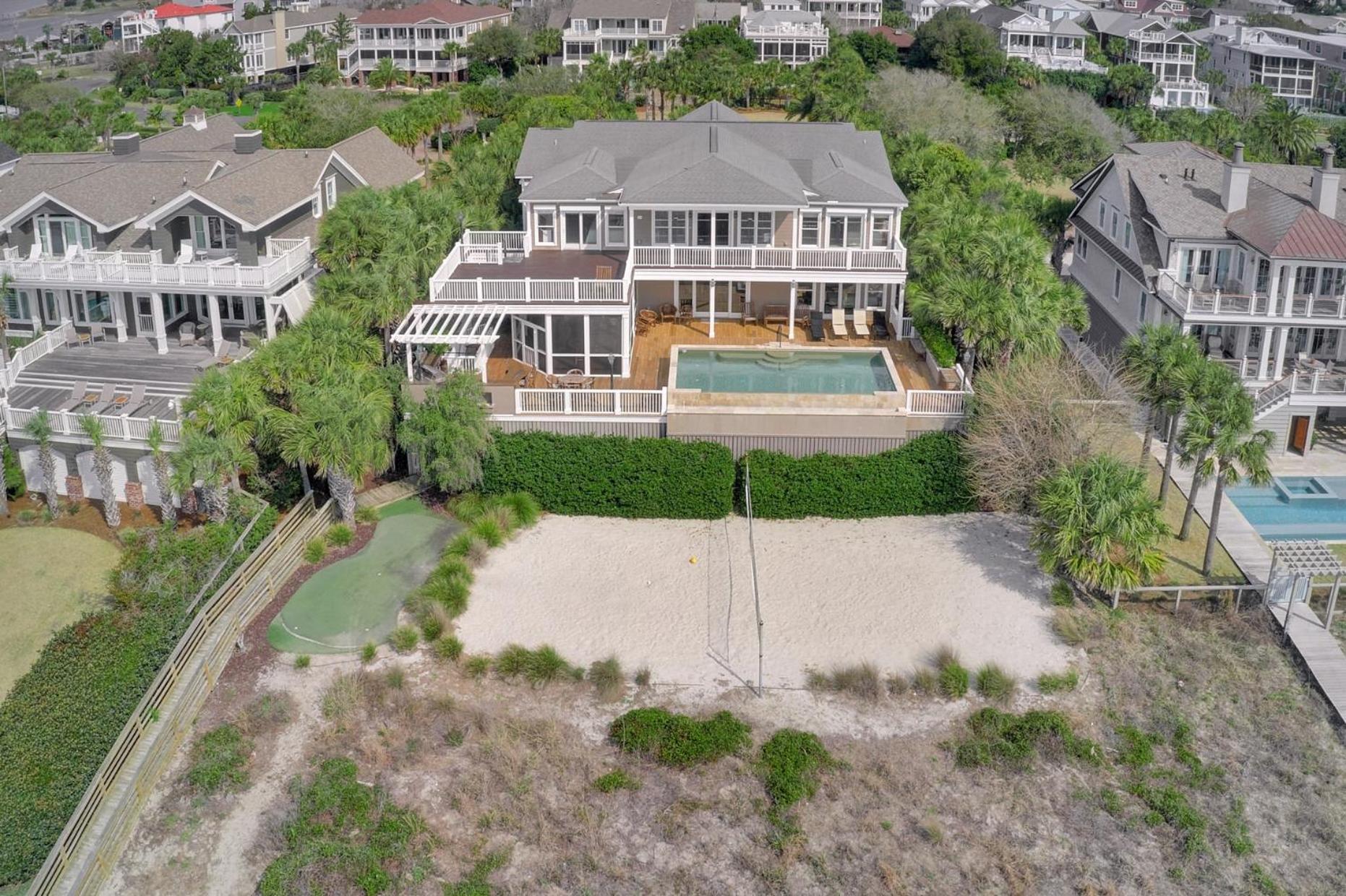 114 Ocean Boulevard By Avantstay Beachfront Putting Green Volleyball Court Infinity Pool Sullivan's Island Eksteriør billede